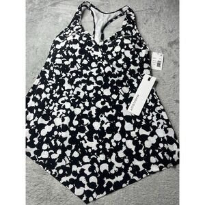 NEW Magicsuit Swimwear‎ Taylor Underwire Racerback Tankini Top Black White 8